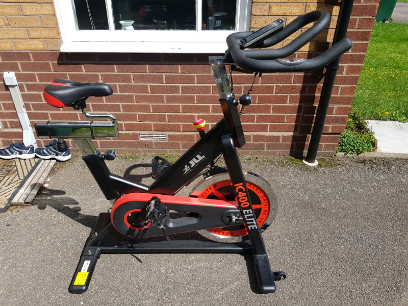 jll ic400 elite indoor cycling exercise bike